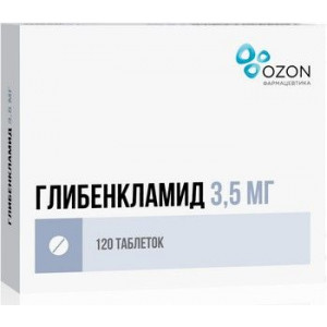 ГЛИБЕНКЛАМИД 3,5МГ. №120 ТАБ. /ОЗОН/