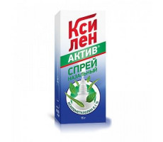 КСИЛЕН АКТИВ 0,1% 15МЛ. №1 МЕНТОЛ/ЭВКАЛИПТ НАЗАЛ.СПРЕЙ ФЛ. /ВЕРОФАРМ/