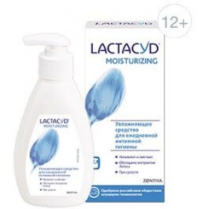 ЛАКТАЦИД Д/ИНТИМ. ГИГИЕНЫ MOISTURIZING УВЛАЖН. МЯГК. 200МЛ. (ФЕМИНА) [LACTACYD]