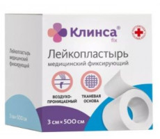 КЛИНСА ЛЕЙКОПЛАСТ. ФИКС. ТКАН. ОСНОВА 3Х500