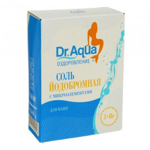 ДОКТОР АКВА СОЛЬ Д/ВАНН МОРСКАЯ ЙОДОБРОМНАЯ 500Г. [DR.AQUA]