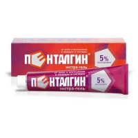 ПЕНТАЛГИН ЭКСТРА-ГЕЛЬ 5% 100Г. ГЕЛЬ Д/НАРУЖ.ПРИМ. ТУБА