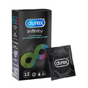 ДЮРЕКС ПРЕЗЕРВАТИВ INFINITY №12 АНЕСТЕТИК [DUREX]