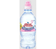 СВЯТОЙ ИСТОЧНИК СВЕТЛЯЧОК ВОДА 0,33Л. ПЭТ Н/ГАЗ.