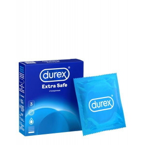 ДЮРЕКС ПРЕЗЕРВАТИВ EXTRA SAFE №3 [DUREX]